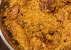 Lamb Madgood with rice مضغوط لحم مع الرز