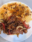 Hamees Lamb with Arabic Bread حميس لحم مع خبز عربي